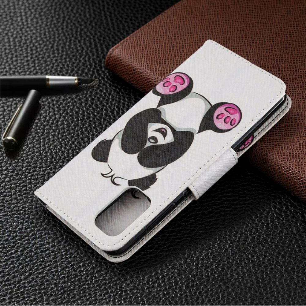 Flip Case voor Samsung Galaxy A41 Pandaplezier