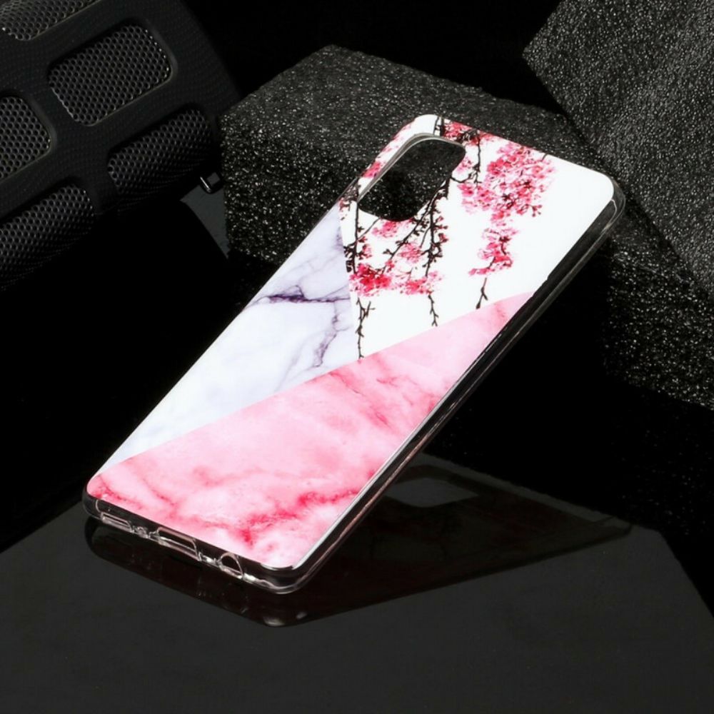 Hoesje voor Samsung Galaxy A41 Marmeren Geometrie