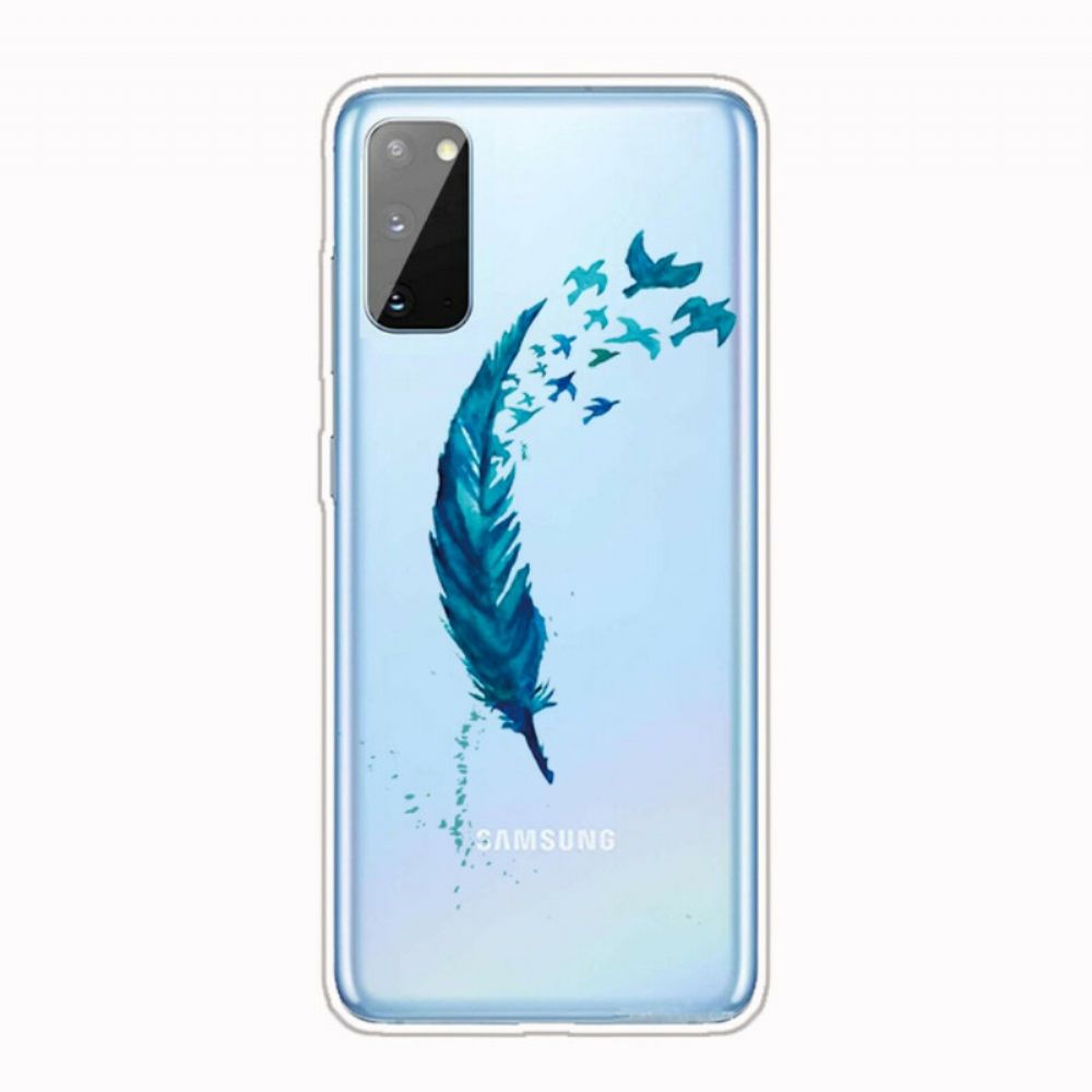 Hoesje voor Samsung Galaxy A41 Mooie Veer