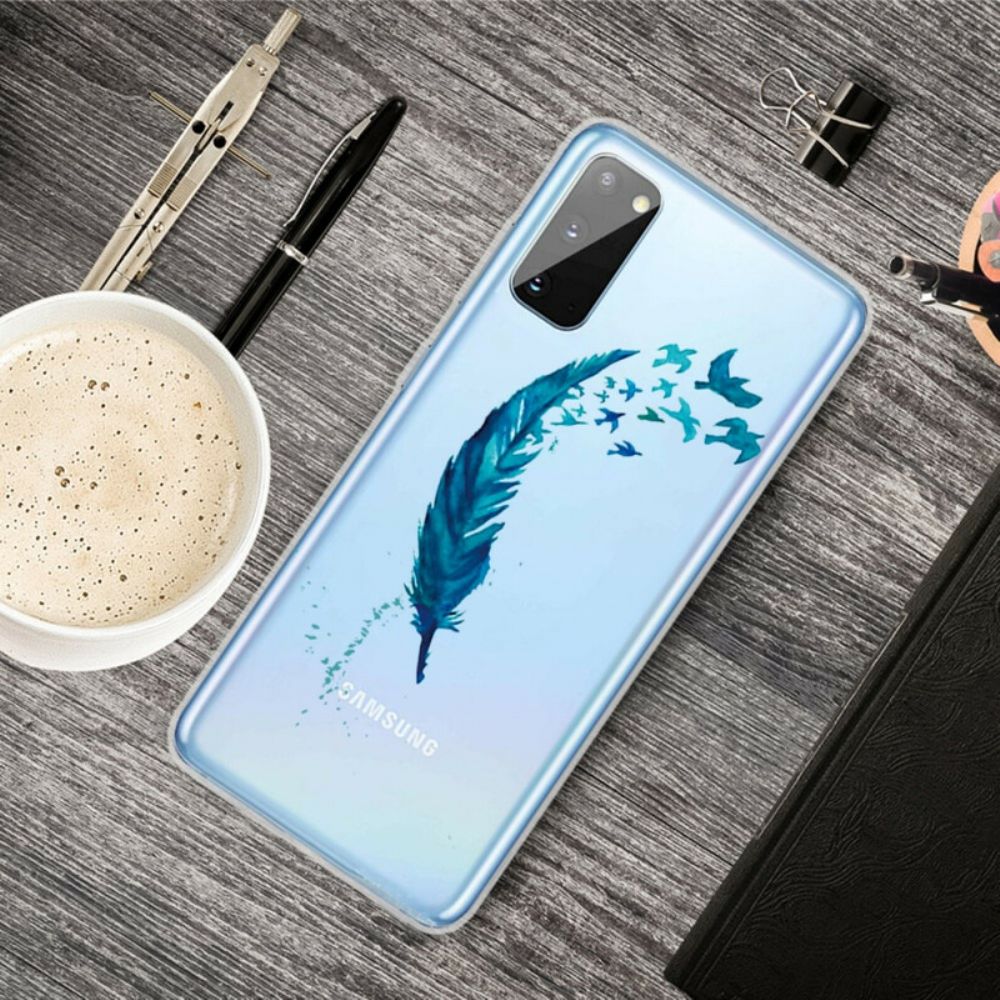 Hoesje voor Samsung Galaxy A41 Mooie Veer