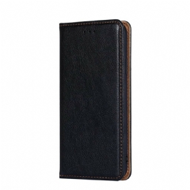 Bescherming Hoesje voor Samsung Galaxy S21 5G Folio-hoesje Klassieke Lederen Stijl
