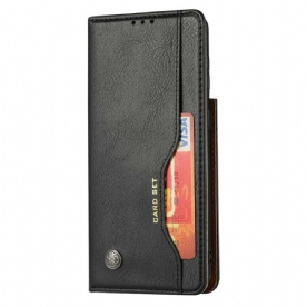 Bescherming Hoesje voor Samsung Galaxy S21 5G Folio-hoesje Kunstleer Kaarthouder