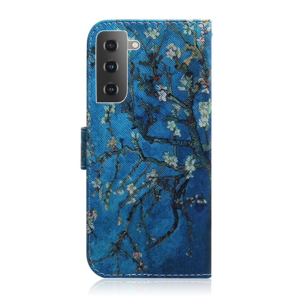 Folio-hoesje voor Samsung Galaxy S21 5G Bloeiende Boomtak