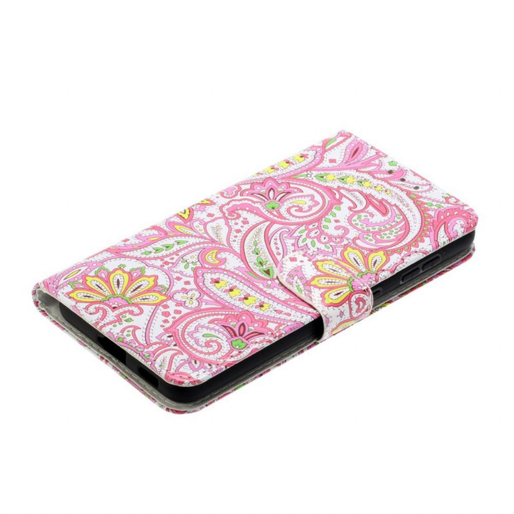 Folio-hoesje voor Samsung Galaxy S21 5G Bloemenpatronen