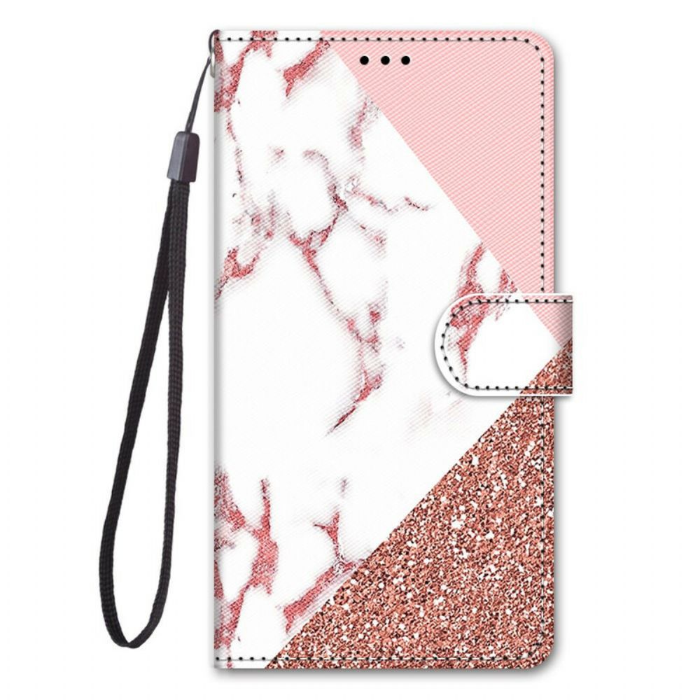 Leren Hoesje voor Samsung Galaxy S21 5G Als Verf