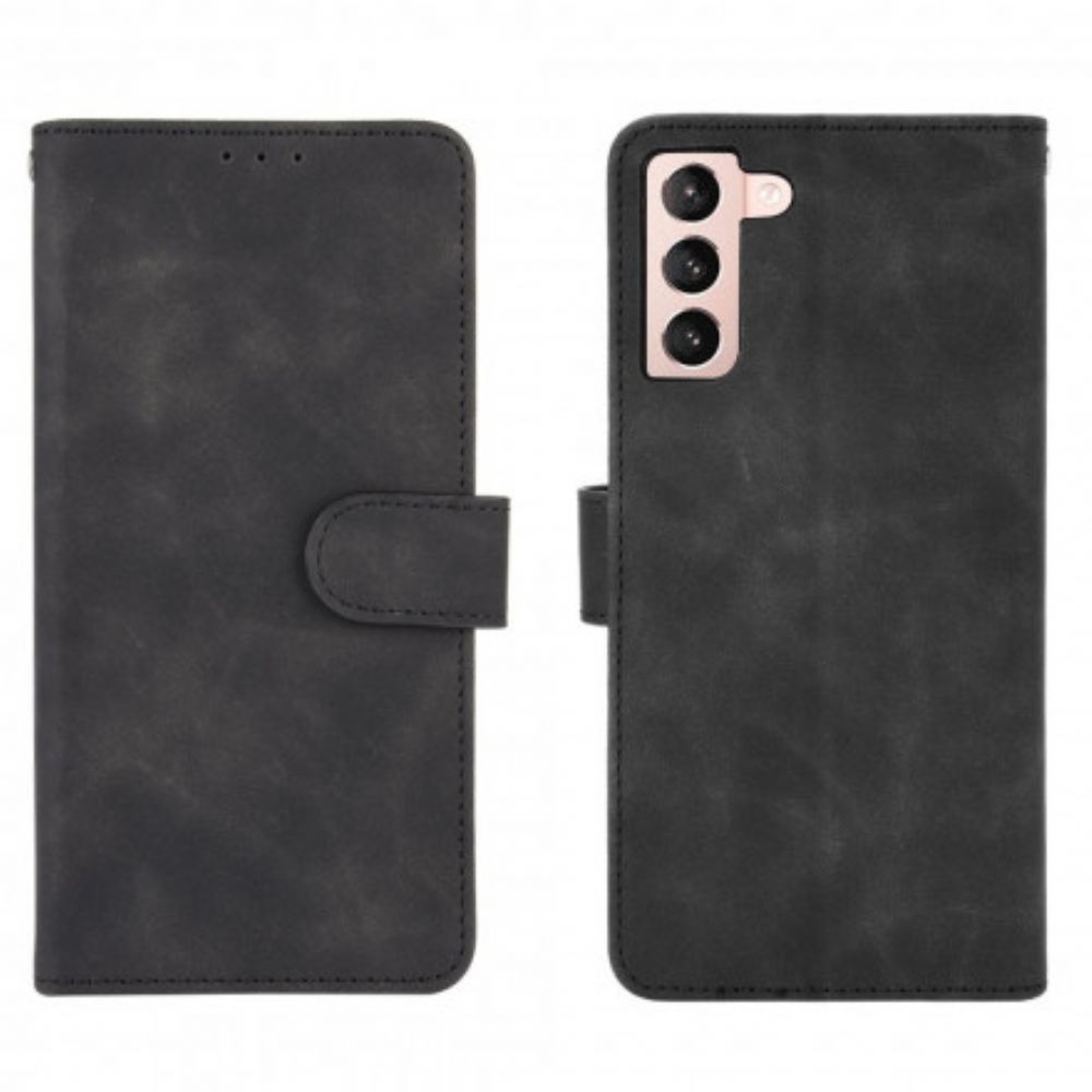 Leren Hoesje voor Samsung Galaxy S21 5G Skin-touch