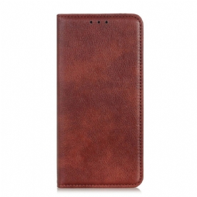 Bescherming Hoesje voor Xiaomi Redmi Note 9S / Note 9 Pro Folio-hoesje Elegantie Splitleer