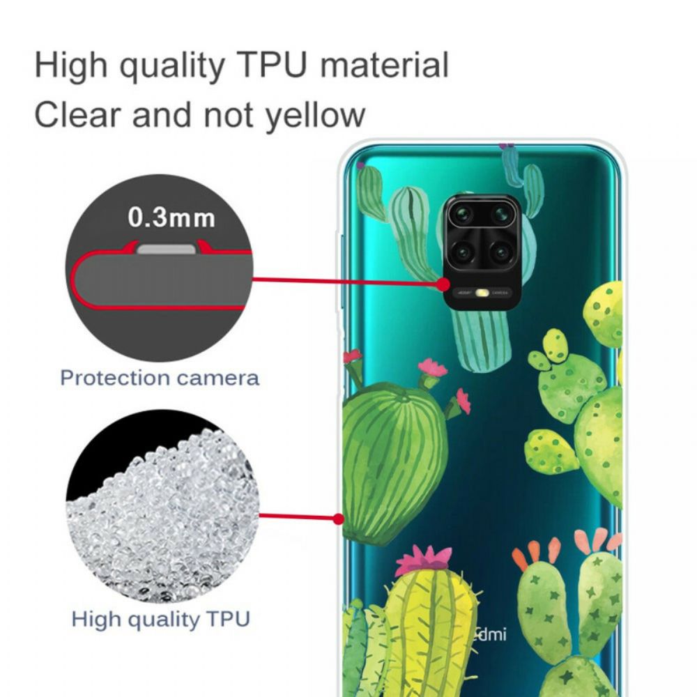 Hoesje voor Xiaomi Redmi Note 9S / Note 9 Pro Cactus