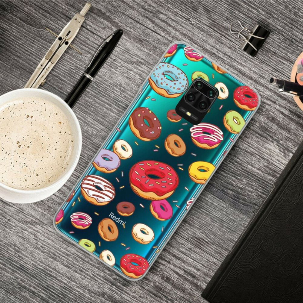Hoesje voor Xiaomi Redmi Note 9S / Note 9 Pro Liefde Donuts