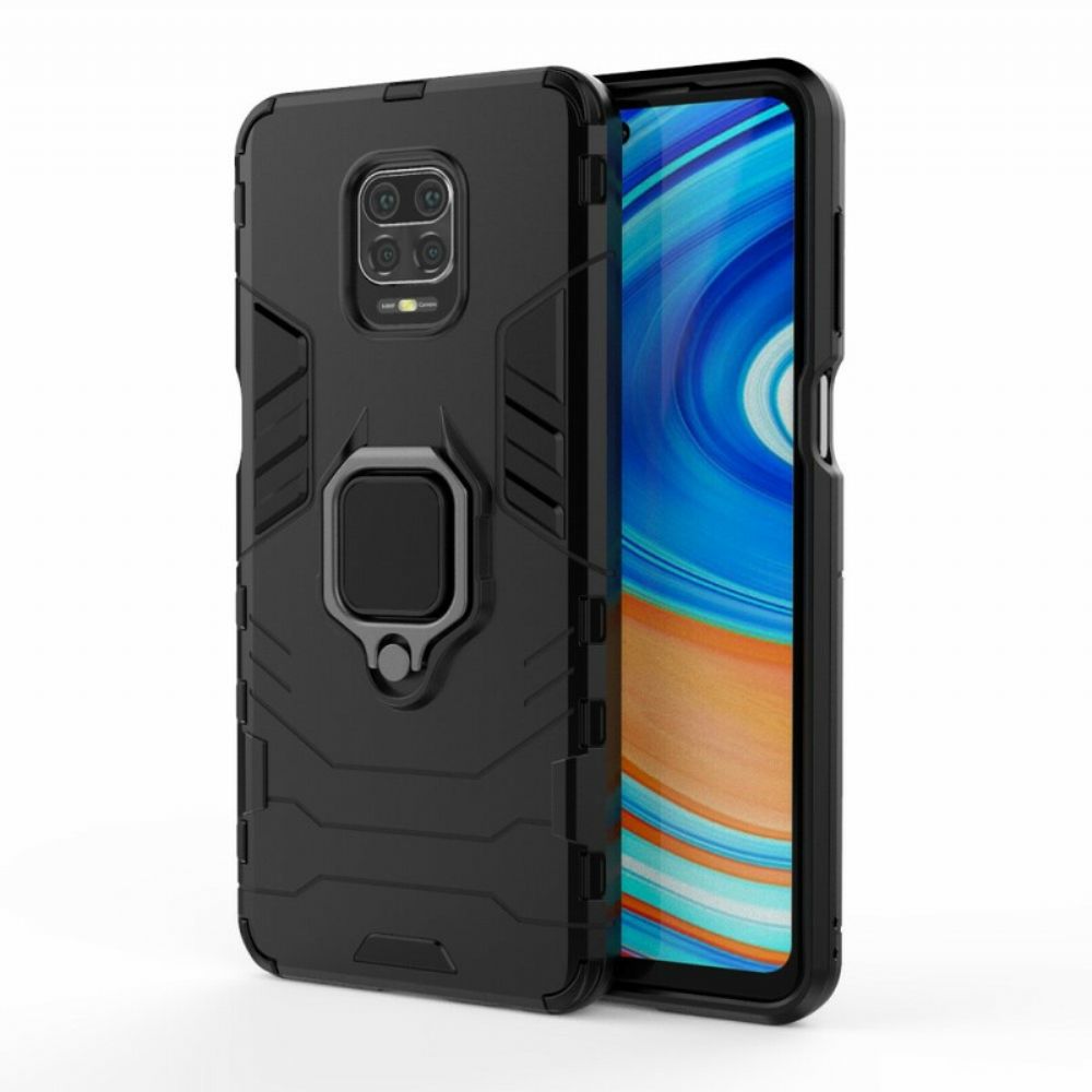 Hoesje voor Xiaomi Redmi Note 9S / Note 9 Pro Resistente Ring