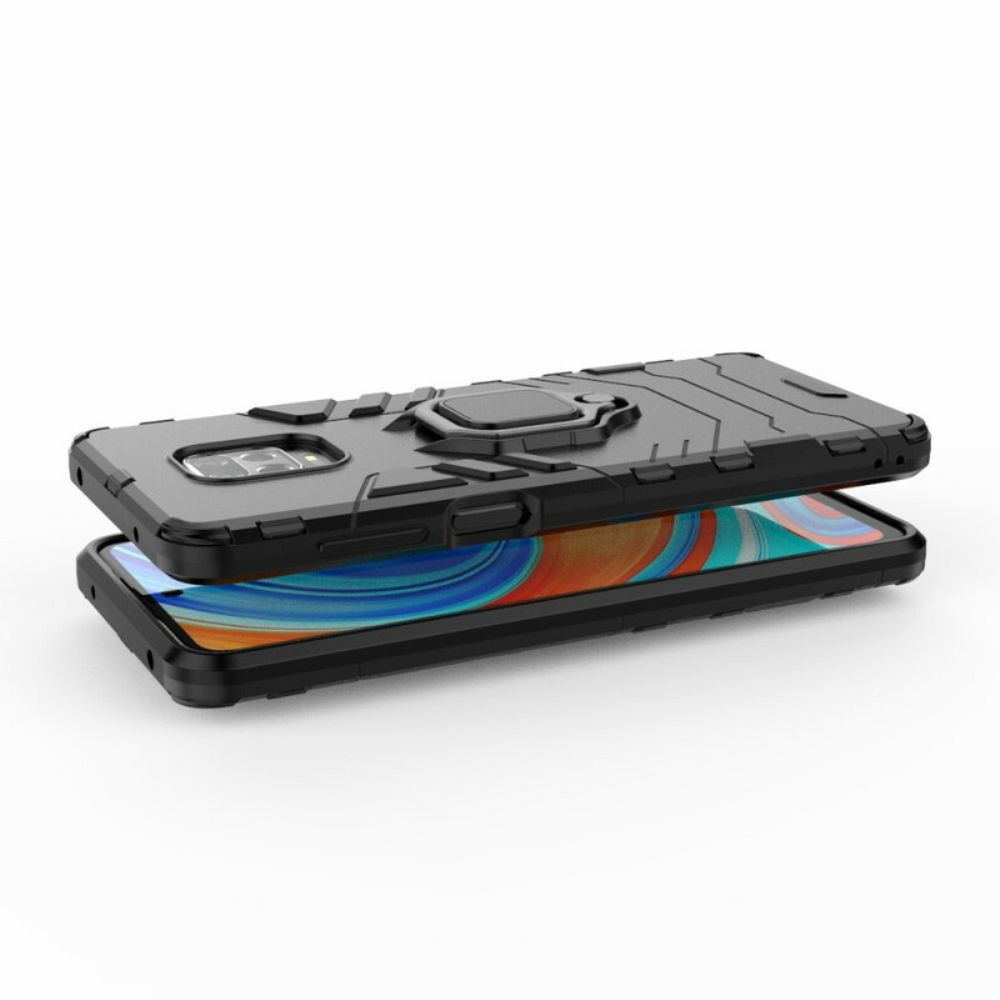 Hoesje voor Xiaomi Redmi Note 9S / Note 9 Pro Resistente Ring