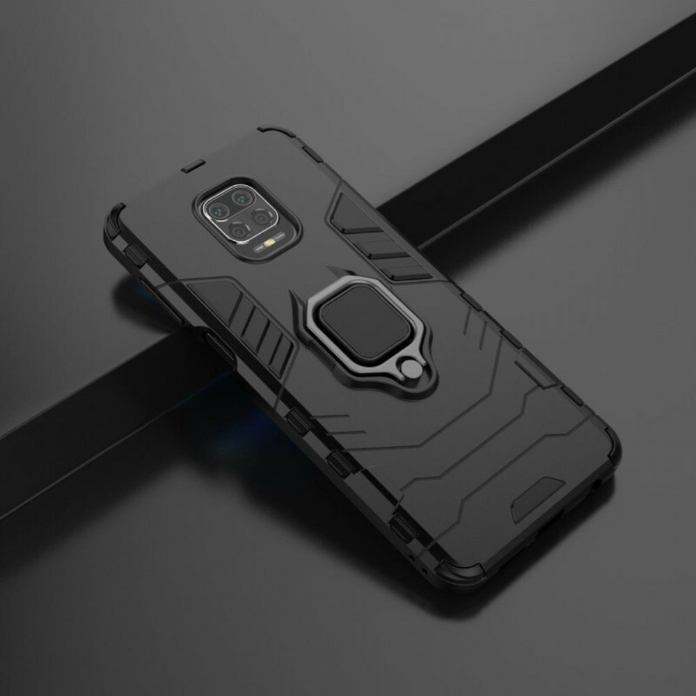 Hoesje voor Xiaomi Redmi Note 9S / Note 9 Pro Resistente Ring