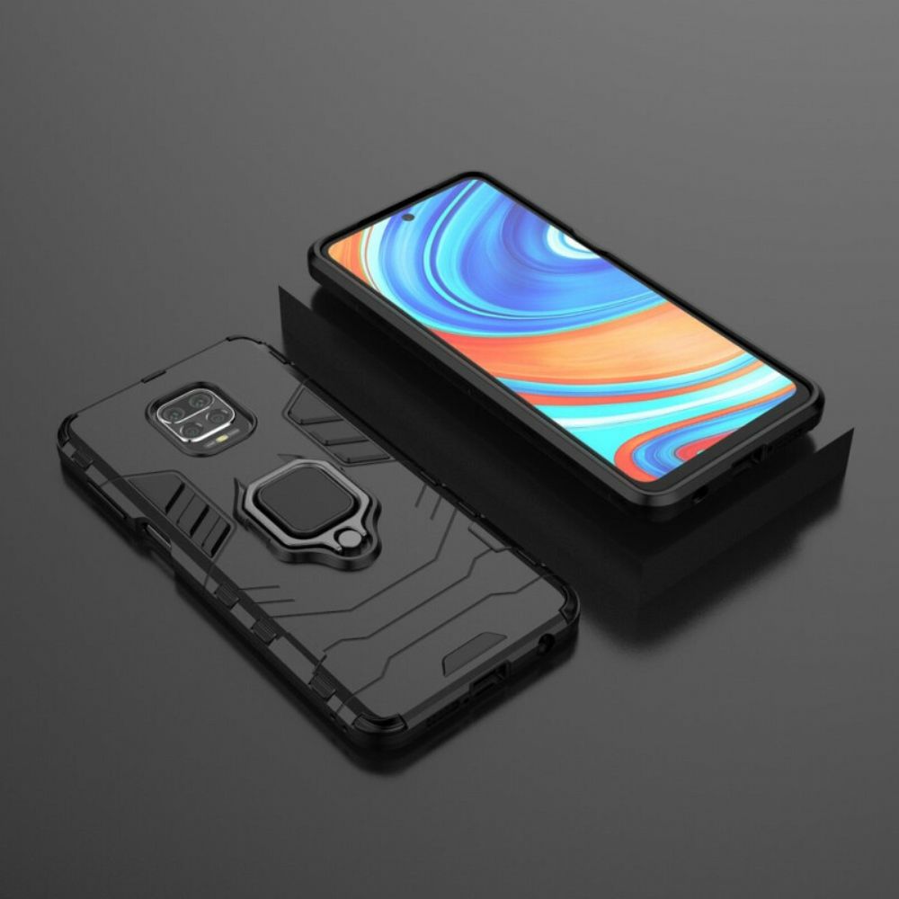 Hoesje voor Xiaomi Redmi Note 9S / Note 9 Pro Resistente Ring