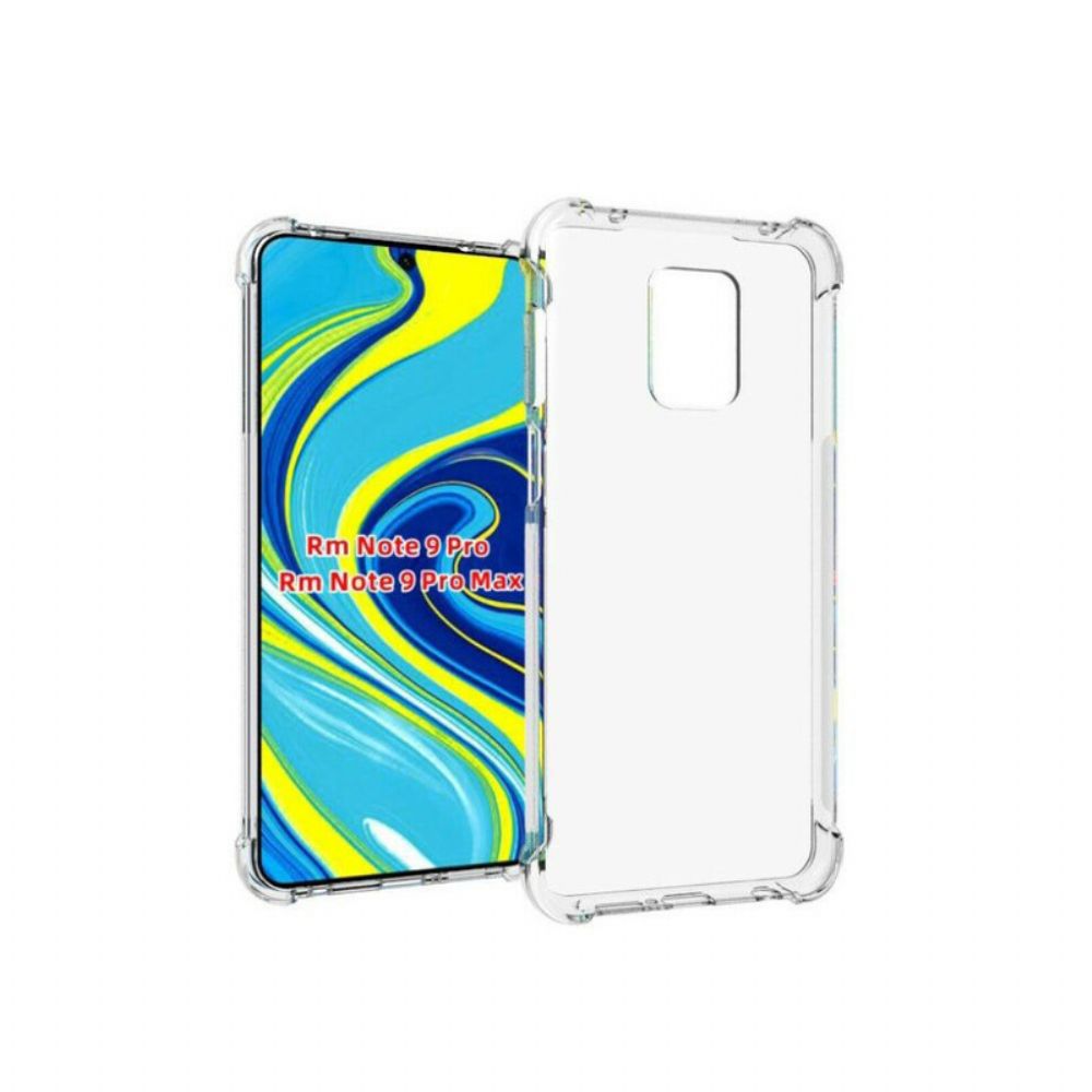 Hoesje voor Xiaomi Redmi Note 9S / Note 9 Pro Versterkte Transparant
