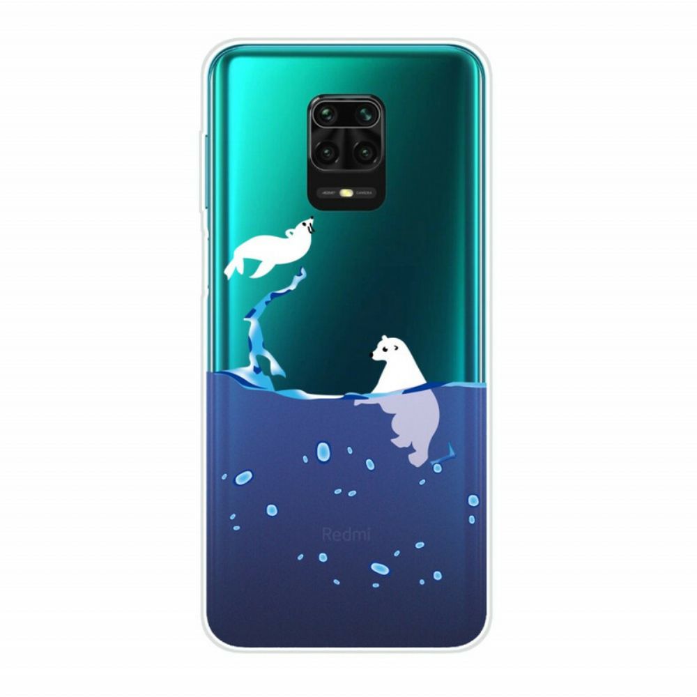 Hoesje voor Xiaomi Redmi Note 9S / Note 9 Pro Zeespelen