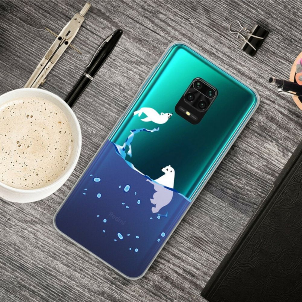 Hoesje voor Xiaomi Redmi Note 9S / Note 9 Pro Zeespelen