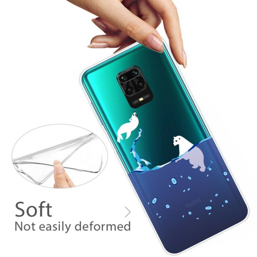 Hoesje voor Xiaomi Redmi Note 9S / Note 9 Pro Zeespelen