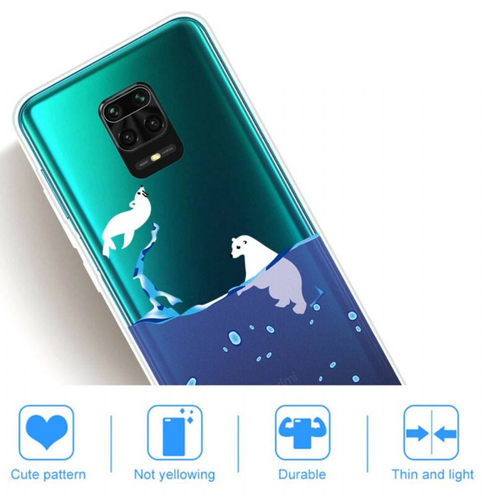 Hoesje voor Xiaomi Redmi Note 9S / Note 9 Pro Zeespelen
