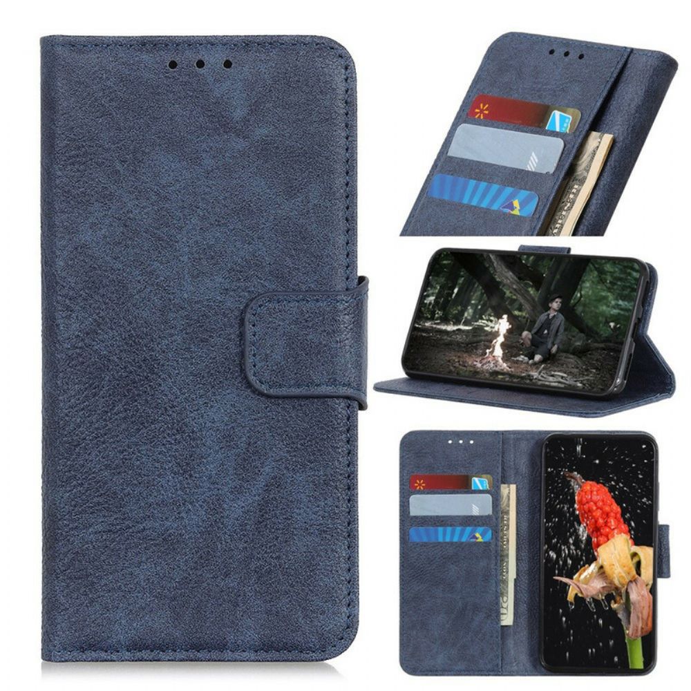 Leren Hoesje voor Xiaomi Redmi Note 9S / Note 9 Pro Litchi Ultra Kunstleer