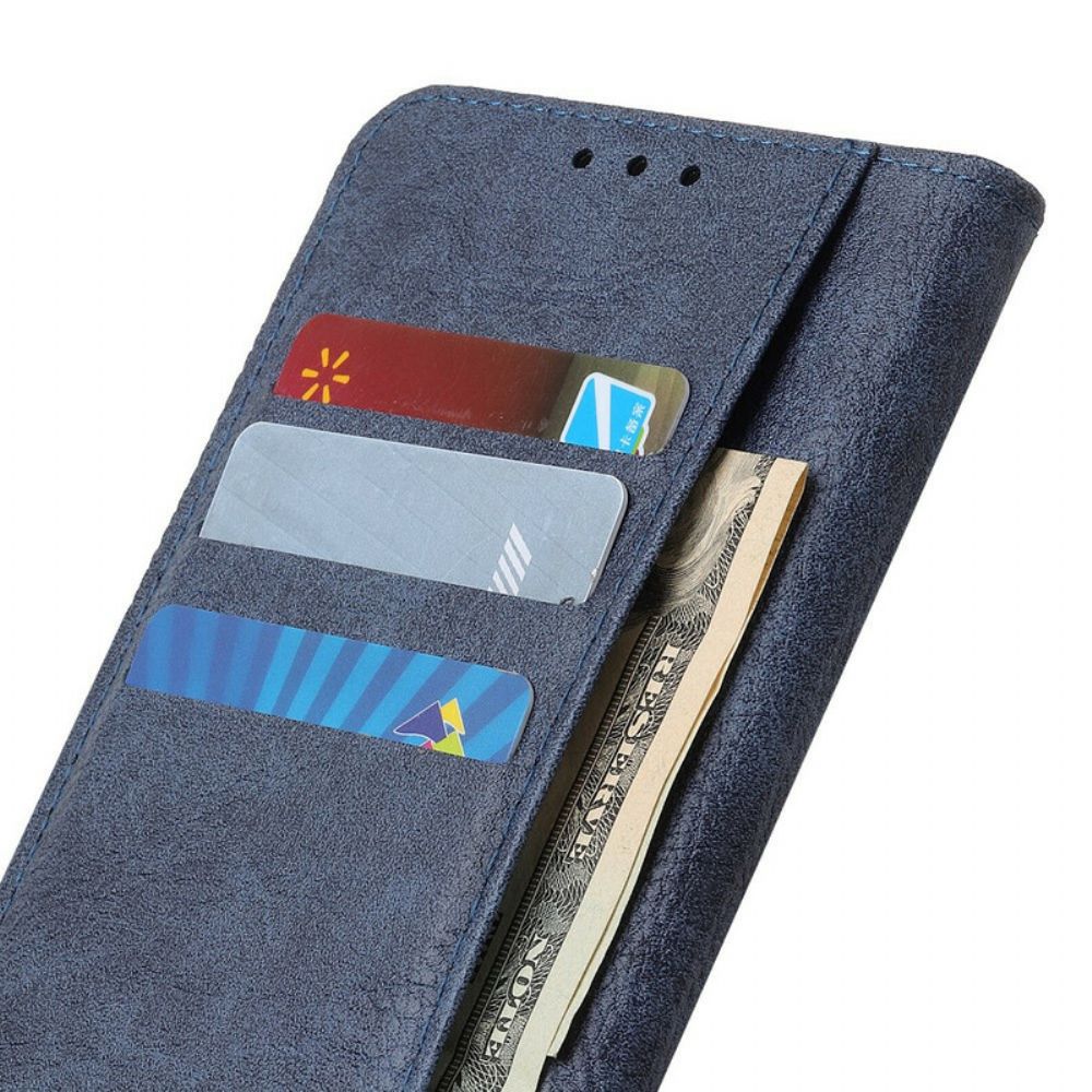 Leren Hoesje voor Xiaomi Redmi Note 9S / Note 9 Pro Litchi Ultra Kunstleer
