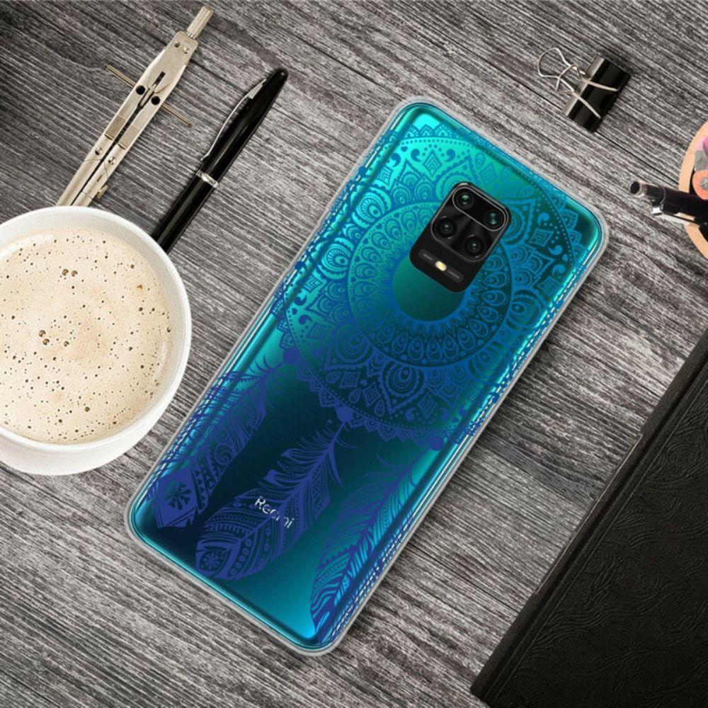 Telefoonhoesje voor Xiaomi Redmi Note 9S / Note 9 Pro Enkelvoudige Bloemenmandala
