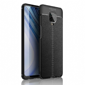 Telefoonhoesje voor Xiaomi Redmi Note 9S / Note 9 Pro Lichi Leereffect