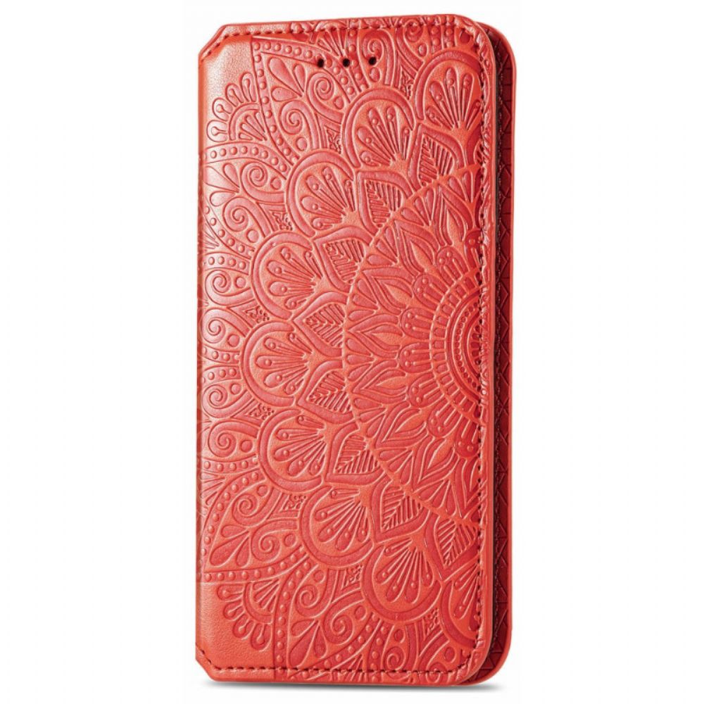 Bescherming Hoesje voor Poco M4 Pro 5G Folio-hoesje Mandala's