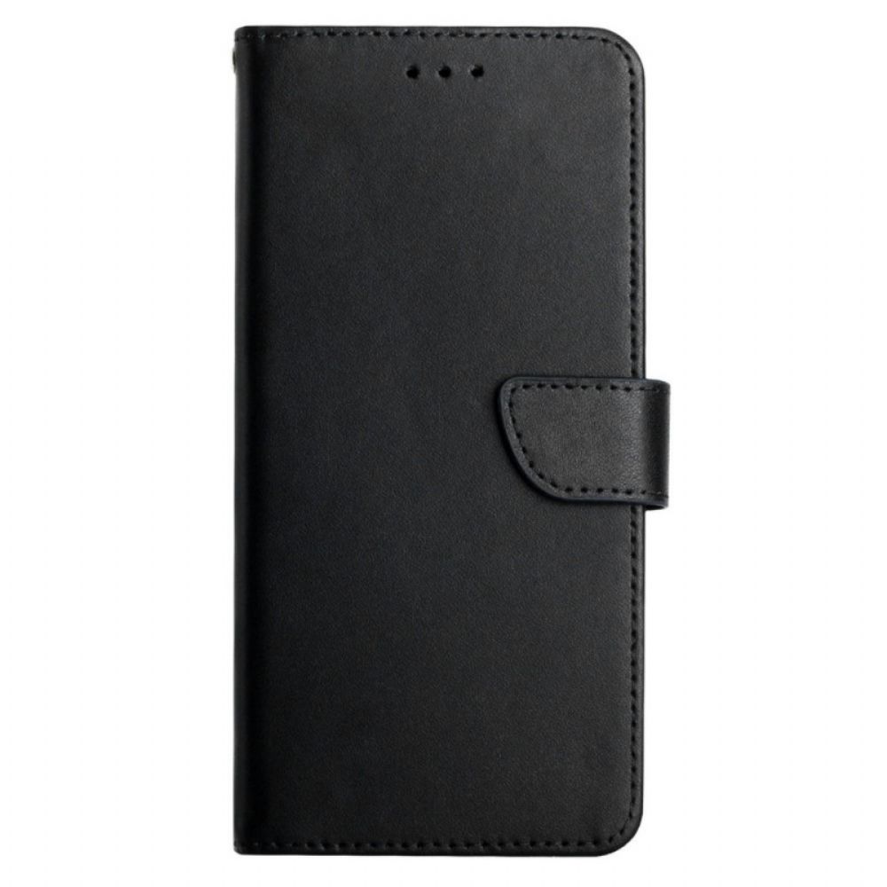 Leren Hoesje voor Poco M4 Pro 5G Echt Nappaleer