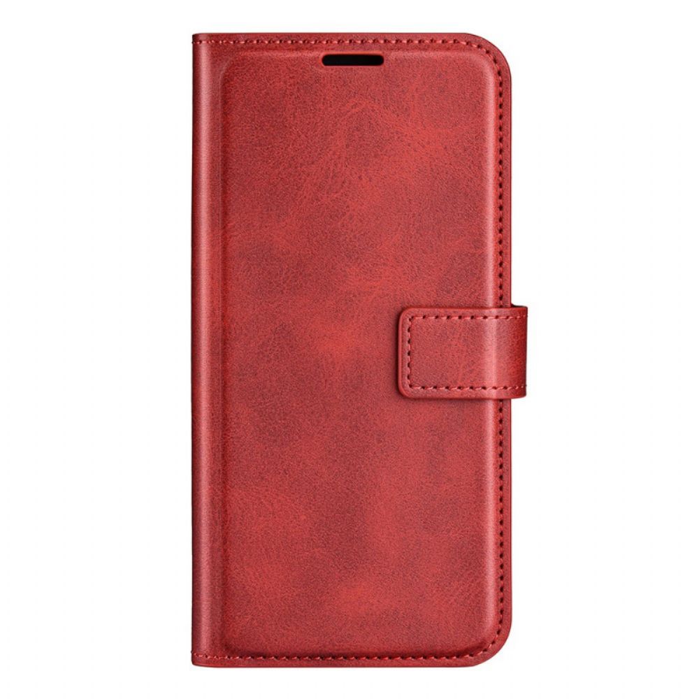 Leren Hoesje voor Poco M4 Pro 5G Kunstleer Design Plus