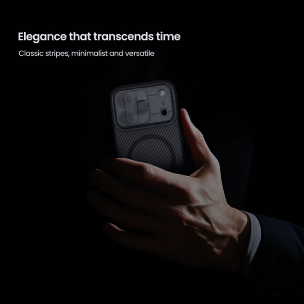 Case Hoesje iPhone 17 Pro Telefoonhoesje Camshield Pro Magnetisch