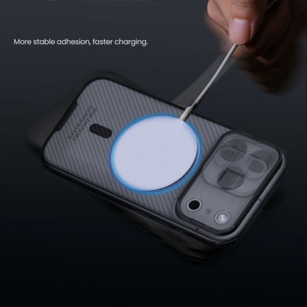 Case Hoesje iPhone 17 Pro Telefoonhoesje Camshield Pro Magnetisch