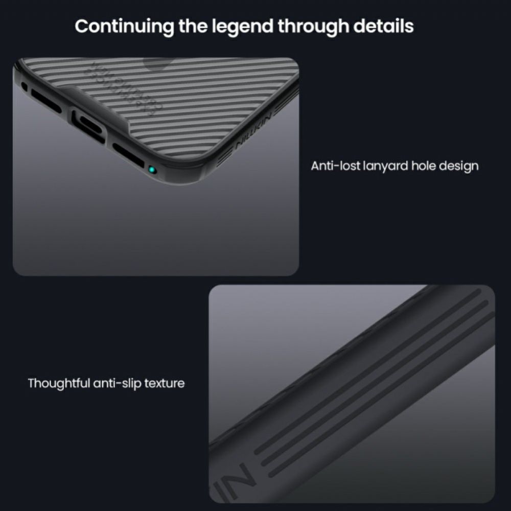 Case Hoesje iPhone 17 Pro Telefoonhoesje Camshield Pro Magnetisch