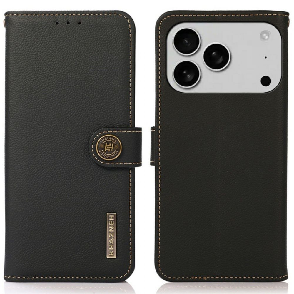 Folio-hoesje iPhone 17 Pro Khazneh Klassiek