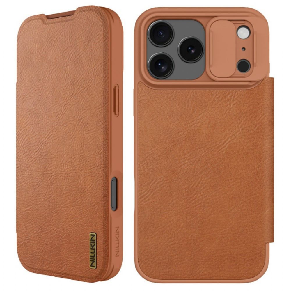 Folio-hoesje iPhone 17 Pro Qin Pro Series Nillkin