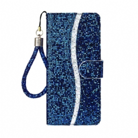 Folio-hoesje iPhone 17 Pro Telefoonhoesje Glamour