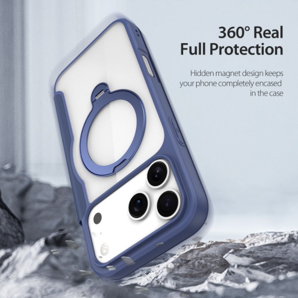 Folio-hoesje iPhone 17 Pro Telefoonhoesje Skin X Pro-serie Met Dux Ducis-standaard