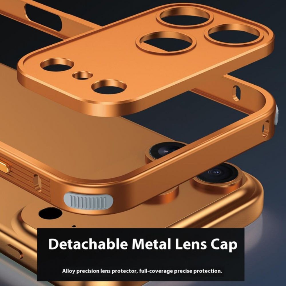 Hoesje iPhone 17 Pro Bumper Met Cameracover