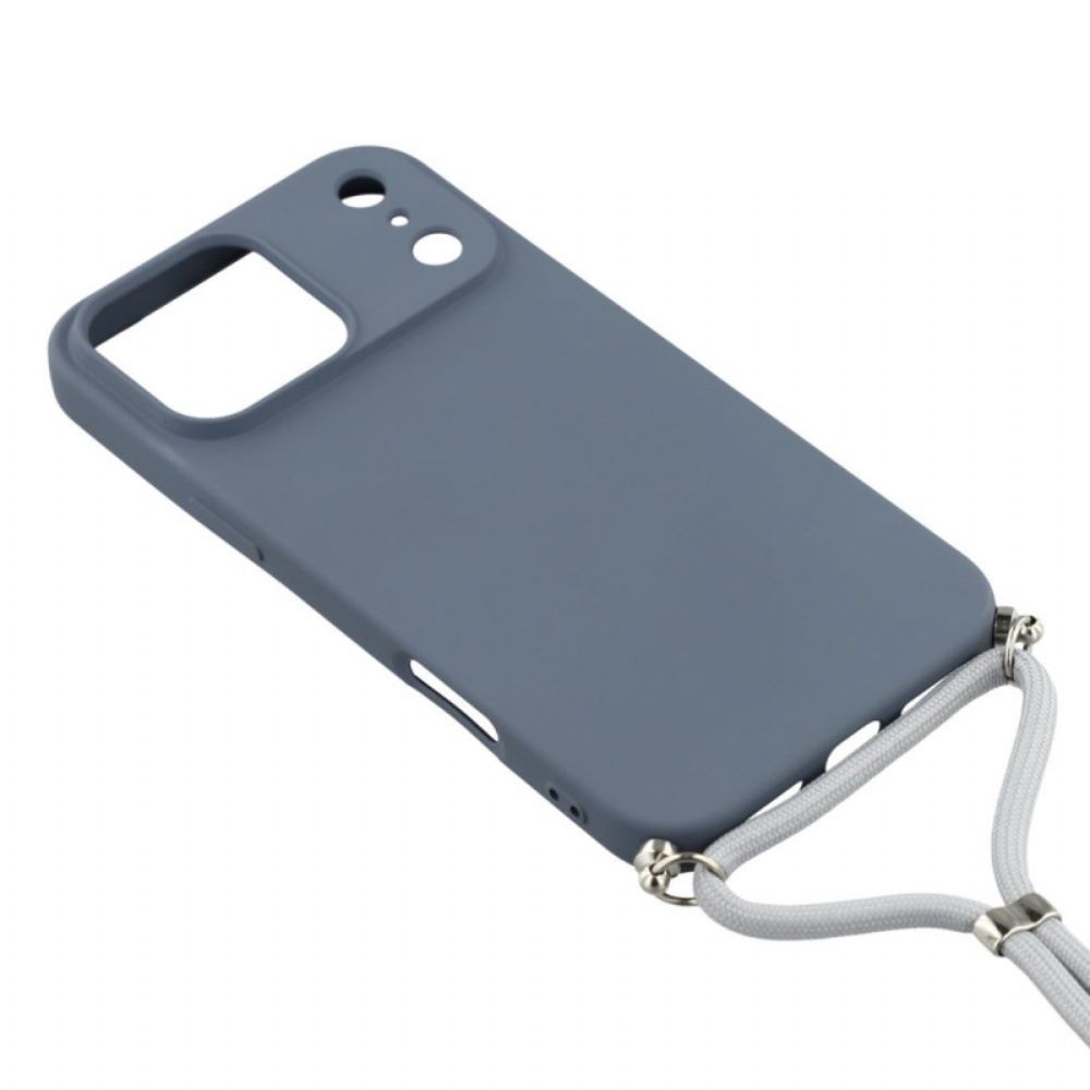 Hoesje iPhone 17 Pro Klassiek Koord