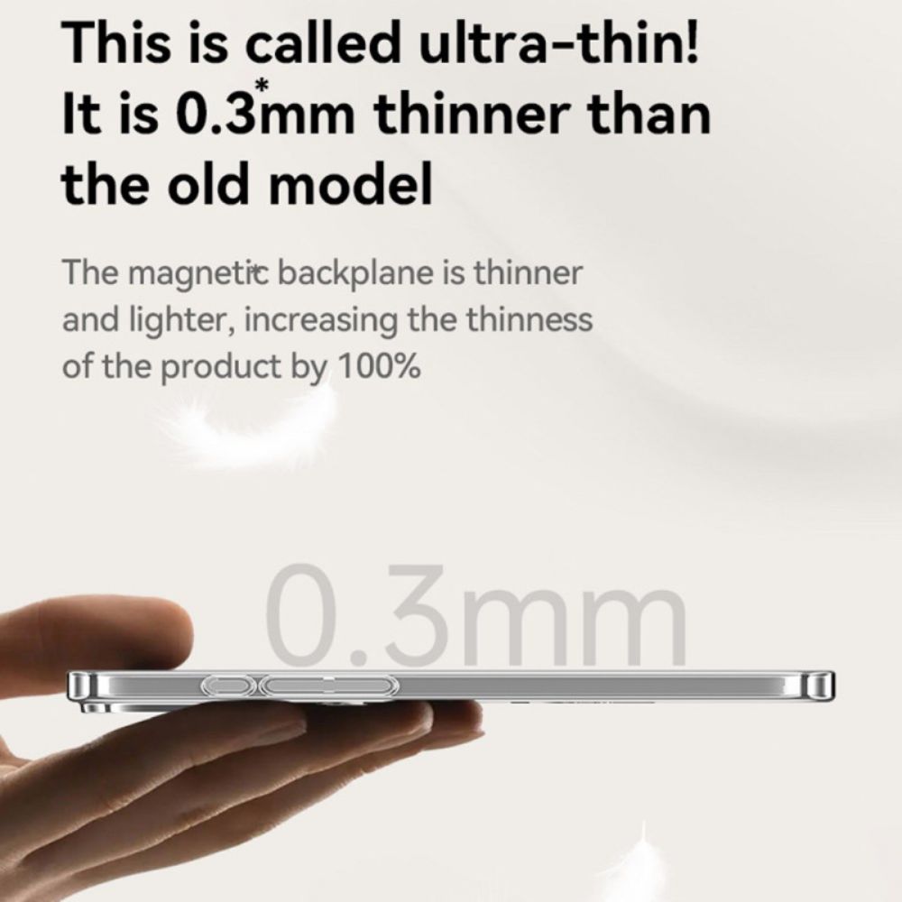 Hoesje iPhone 17 Pro Magsafe-compatibele Opvouwbare Standaard