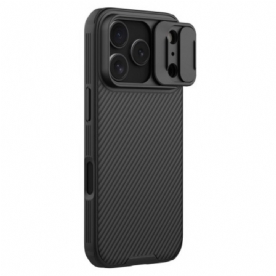 Hoesje iPhone 17 Pro Magsafe En Schuifbare Cameracover Nillkin Bescherming Hoesje