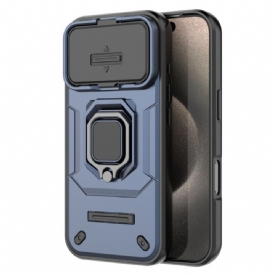 Hoesje iPhone 17 Pro Ringcase Met Lensbeschermer