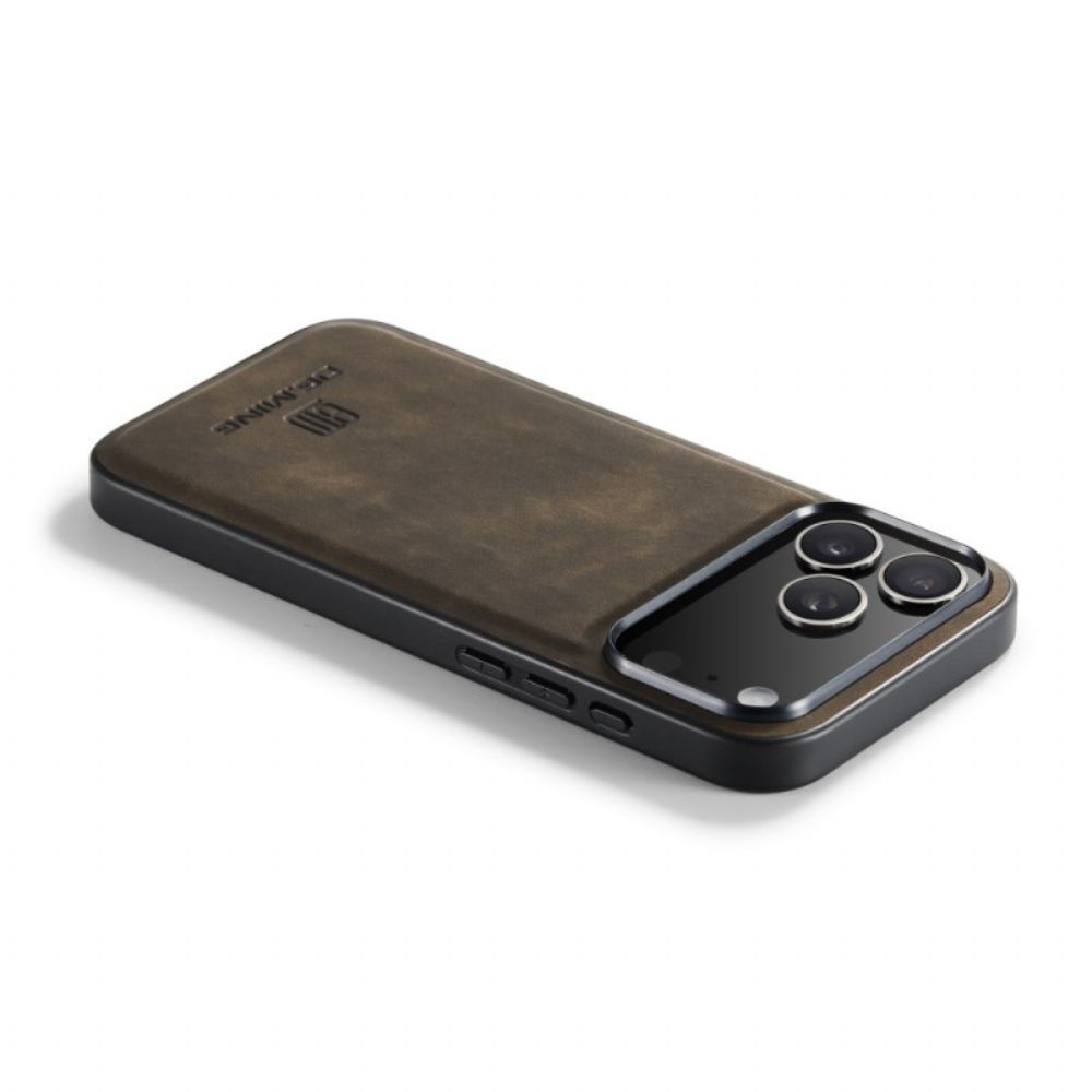 Hoesje Voor iPhone 17 Pro Dg.ming Met Leerlook