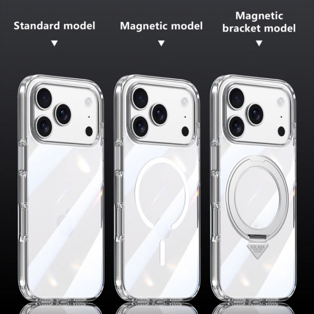 Hoesje Voor iPhone 17 Pro Magsafe-compatibel Transparant