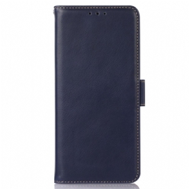 Leren Hoesje iPhone 17 Pro Abeel Premium Leren Rfid-portemonnee Bescherming Hoesje