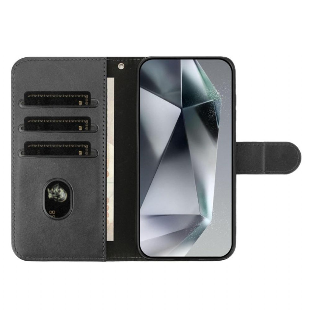 Leren Hoesje iPhone 17 Pro S-design Met Draagkoord Bescherming Hoesje