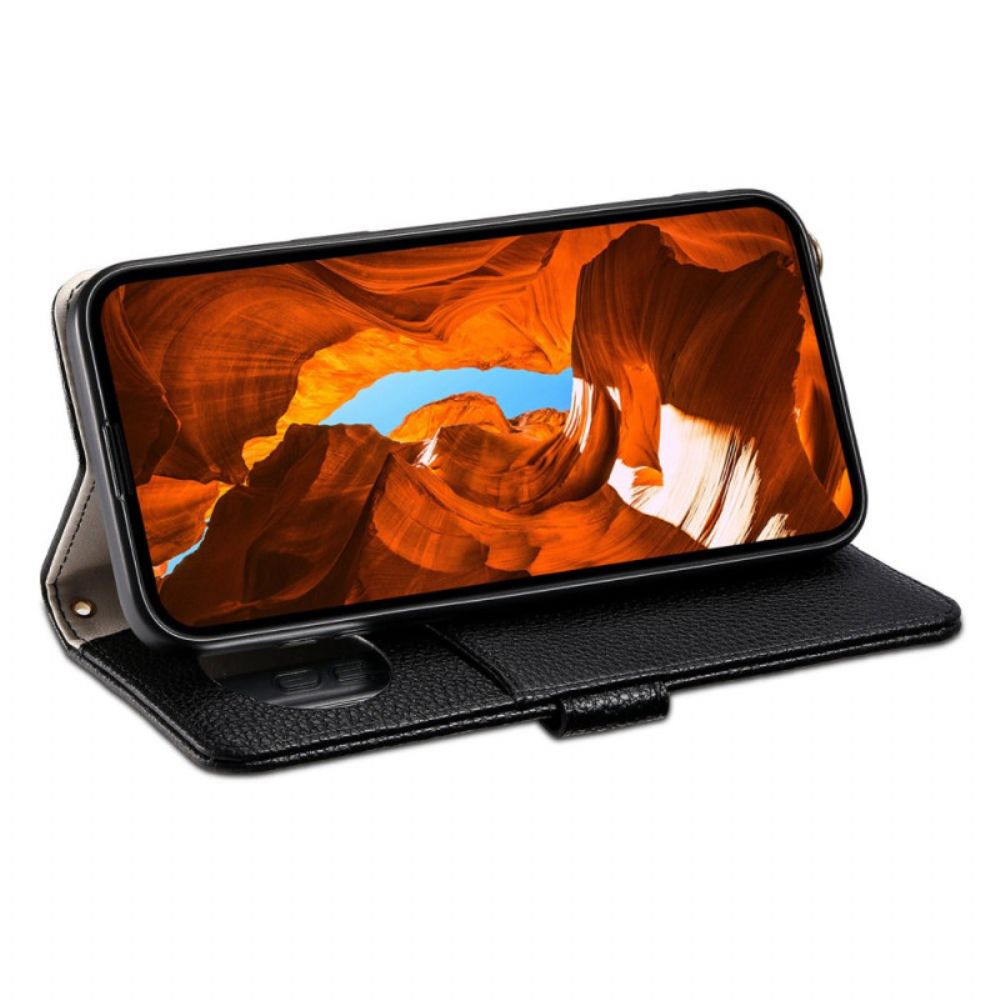 Leren Hoesje Voor iPhone 17 Pro Spiegel Eseble