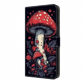 Bescherming Hoesje Xiaomi Redmi Note 14 Pro 4g Rode Paddenstoel