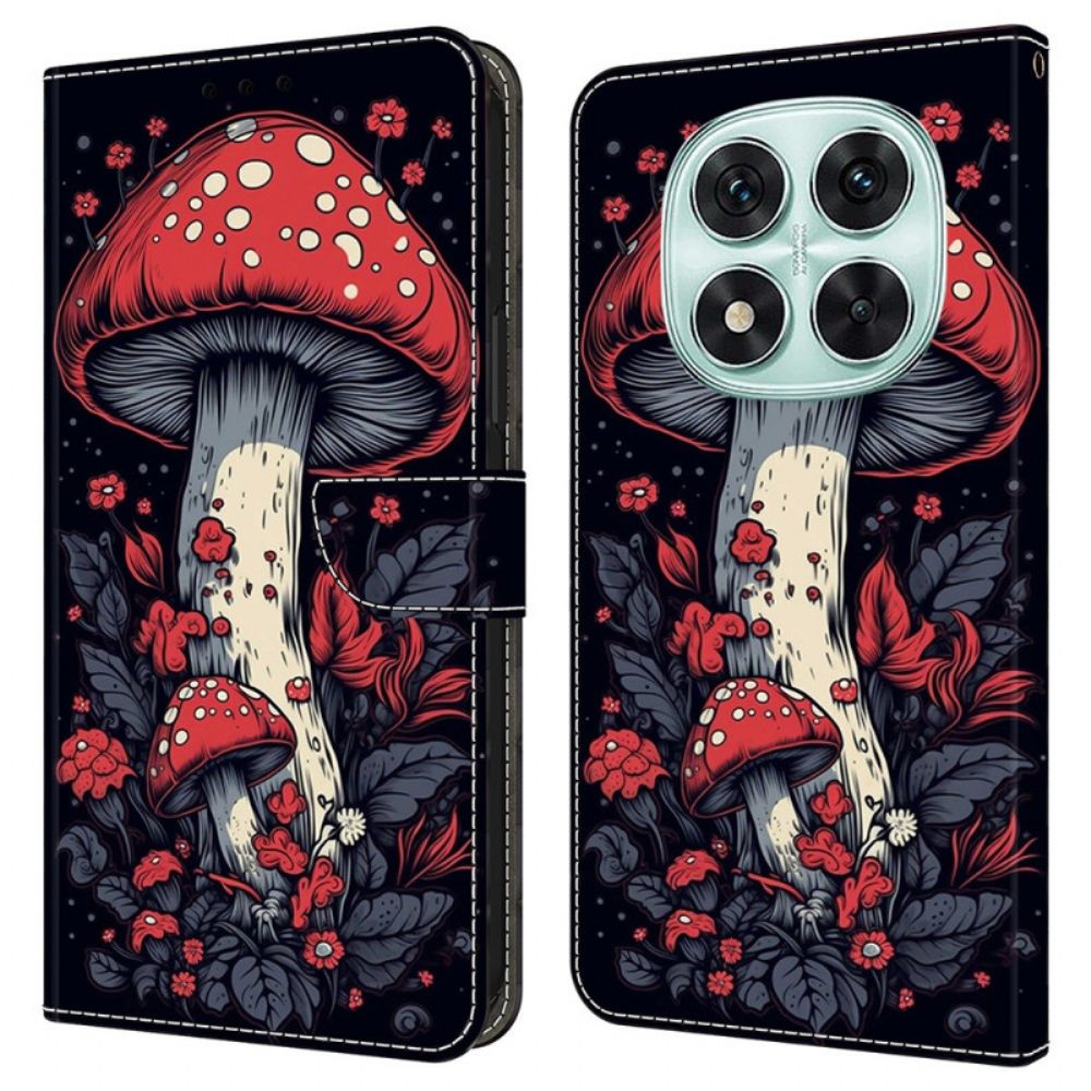 Bescherming Hoesje Xiaomi Redmi Note 14 Pro 4g Rode Paddenstoel