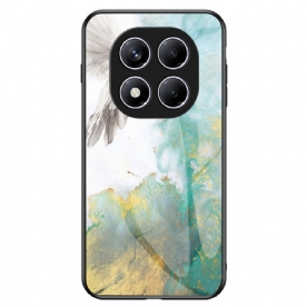 Cover Hoesje Xiaomi Redmi Note 14 Pro 4g Telefoonhoesje Marmer Gehard Glas