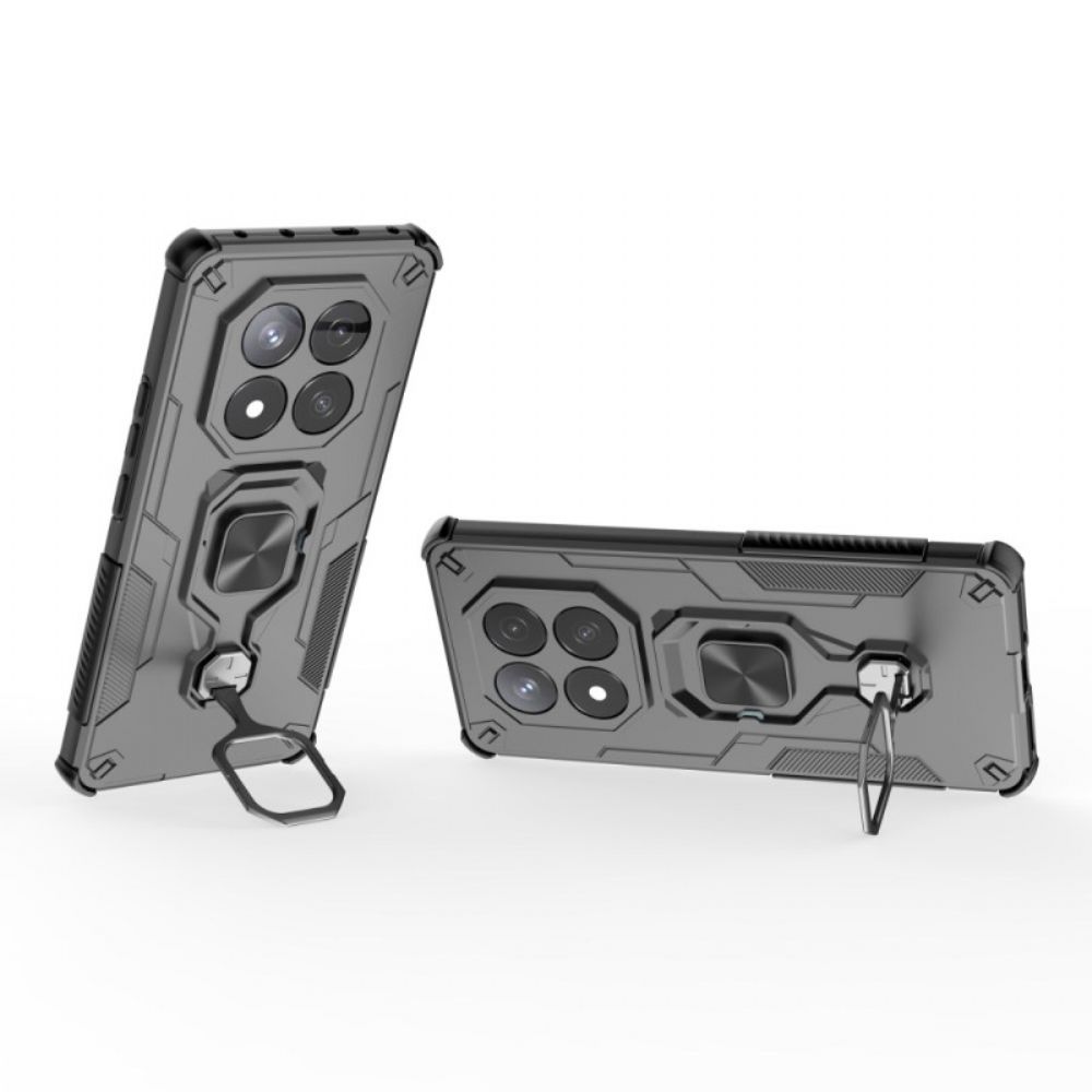 Cover Hoesje Xiaomi Redmi Note 14 Pro 4g Telefoonhoesje Ultra Duurzaam Met Draaibare Standaard